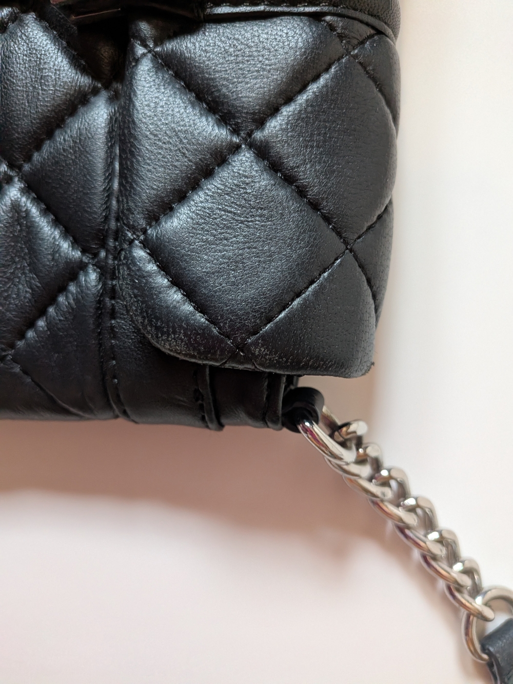 Calvin Klein Black Quilted Crossbody with Silver-Tone Hardware - Picture 5 of 13